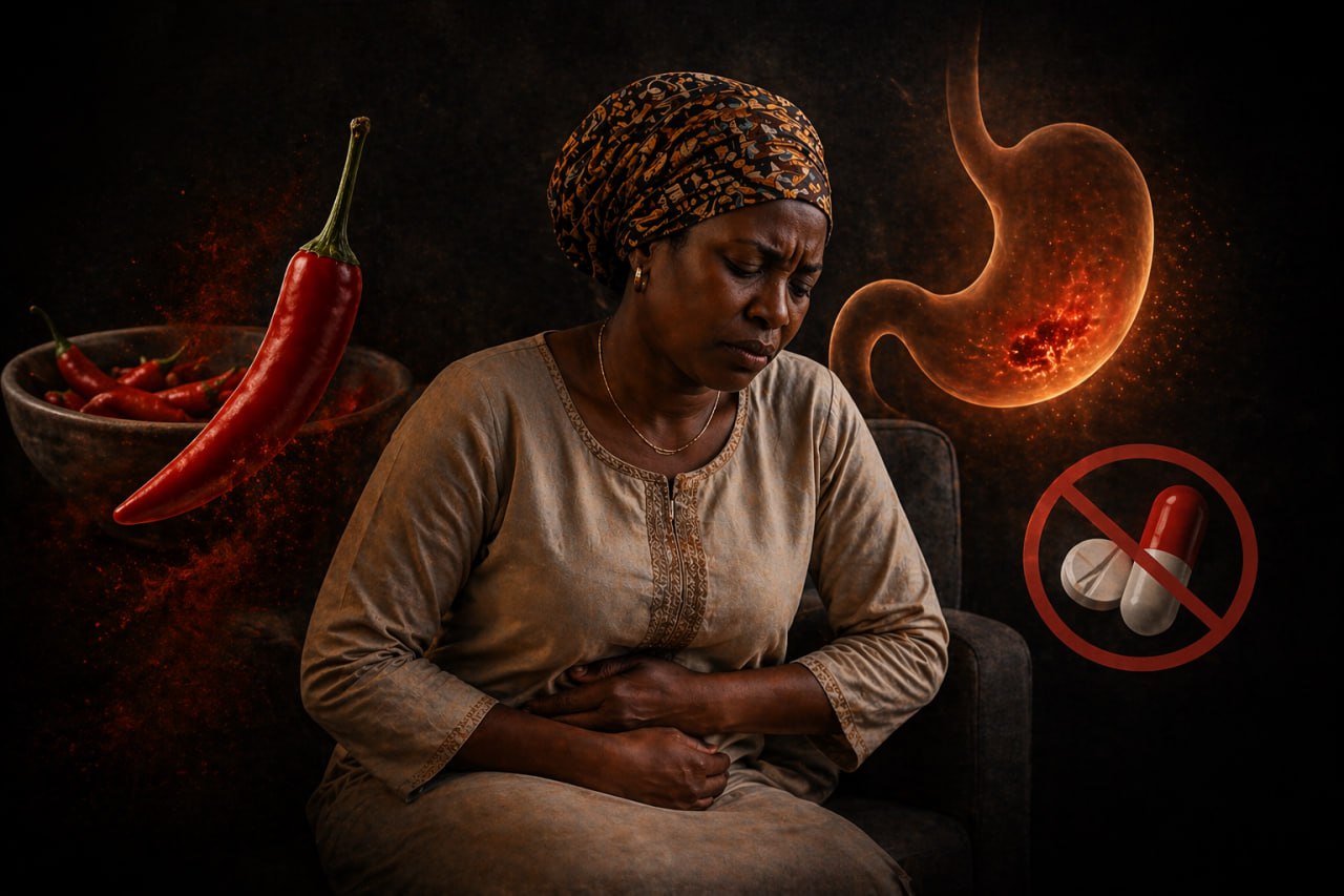Le piment est la cause de mon ulcère ?